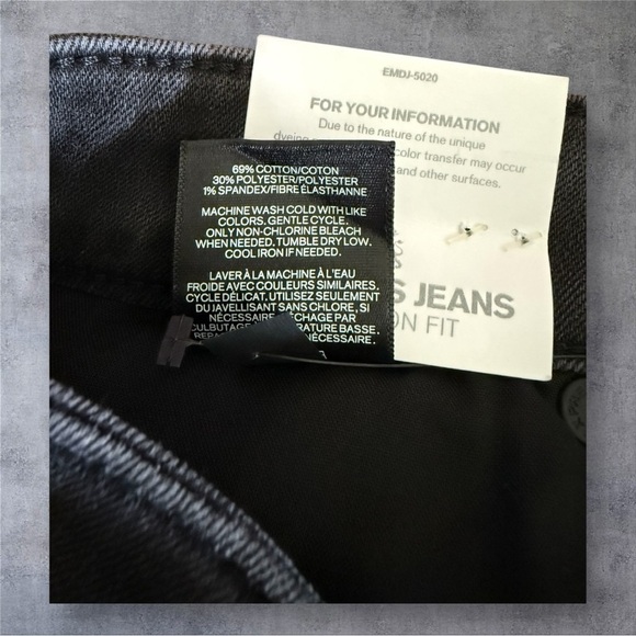 Express Black Super Skinny Jeans Classic Style - NWT - Picture 5 of 5